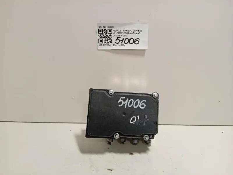 Pompa ABS ANT 8201011838 Renault Kangoo Express III 2008