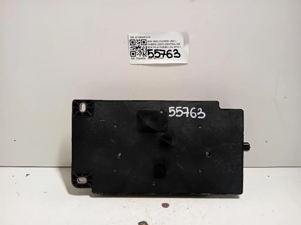 Centralina Scatola Fusibili 61353457415 Mini MINI Cooper R57 Cabrio 2007