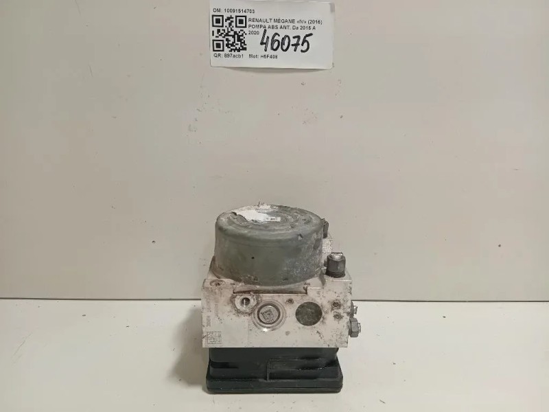 Pompa ABS ANT 10091514703 Renault Mégane IV 2016