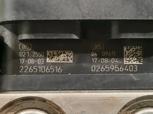 Pompa ABS ANT 2265106516 Smart Fortwo Coupé 453 2015