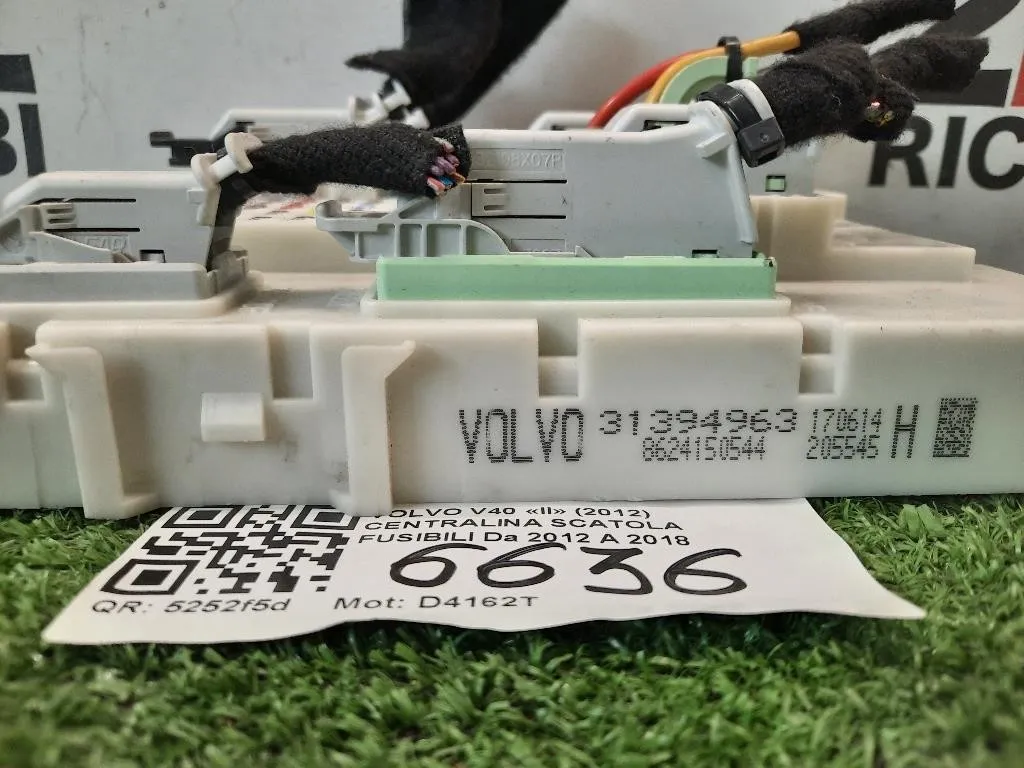 Centralina Scatola Fusibili 31394963 Volvo V40 II 2012
