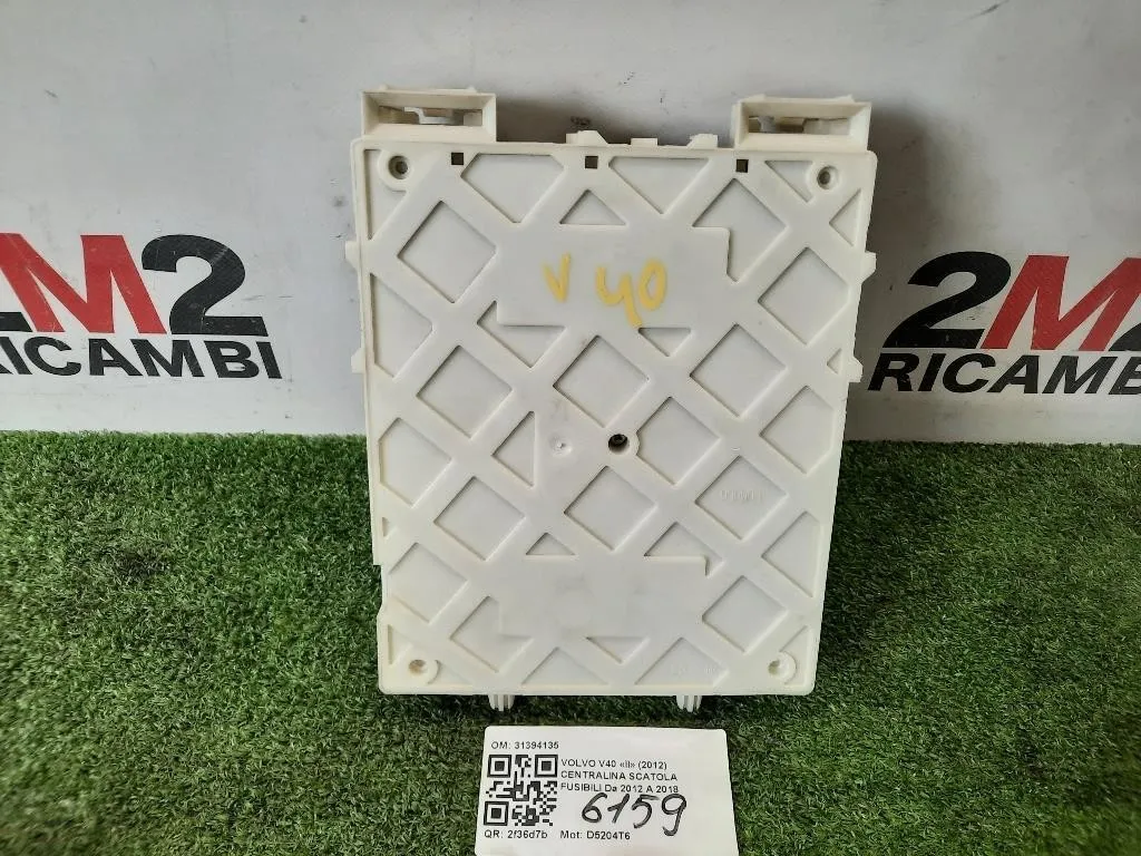 Centralina Scatola Fusibili 31394135 BODY Volvo V40 II 2012
