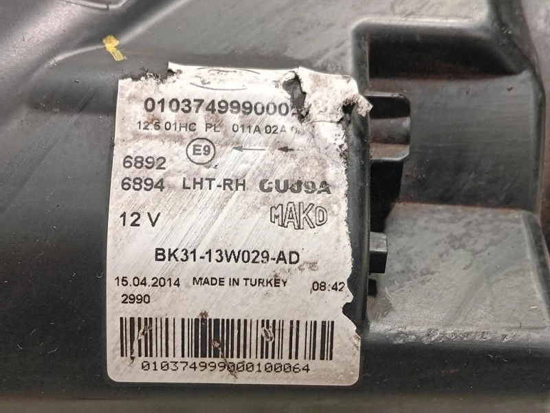 Proiettore ANT DX BK31-13W029-AD Ford Transit VI 2014