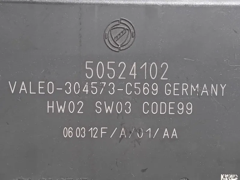 Centralina Sensori Parcheggio Paraurti ANT 50524102 Alfa Romeo Giulietta 2010