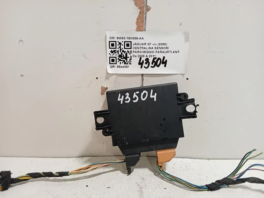 Centralina Sensori Parcheggio Paraurti ANT 9W83-15K866-AA Jaguar XF I 2008