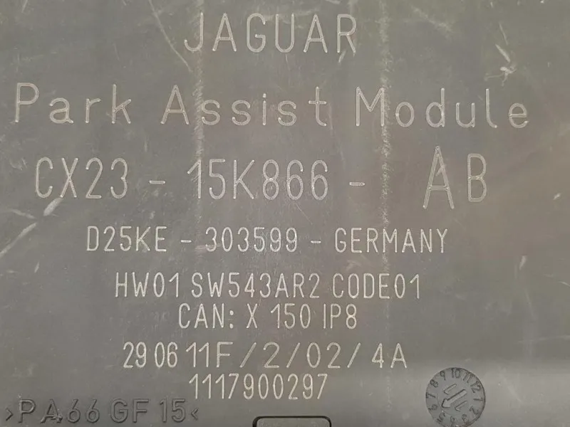 Centralina Sensori Parcheggio Paraurti ANT CX23-15K866-AB Jaguar XF I 2011