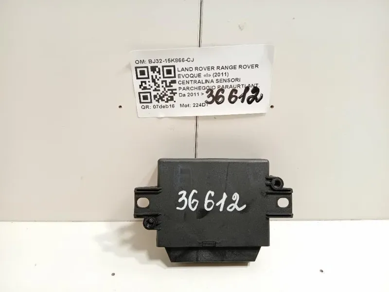 Centralina Sensori Parcheggio Paraurti ANT BJ32-15K866-CJ Land Rover Range Rover Evoque I 2011
