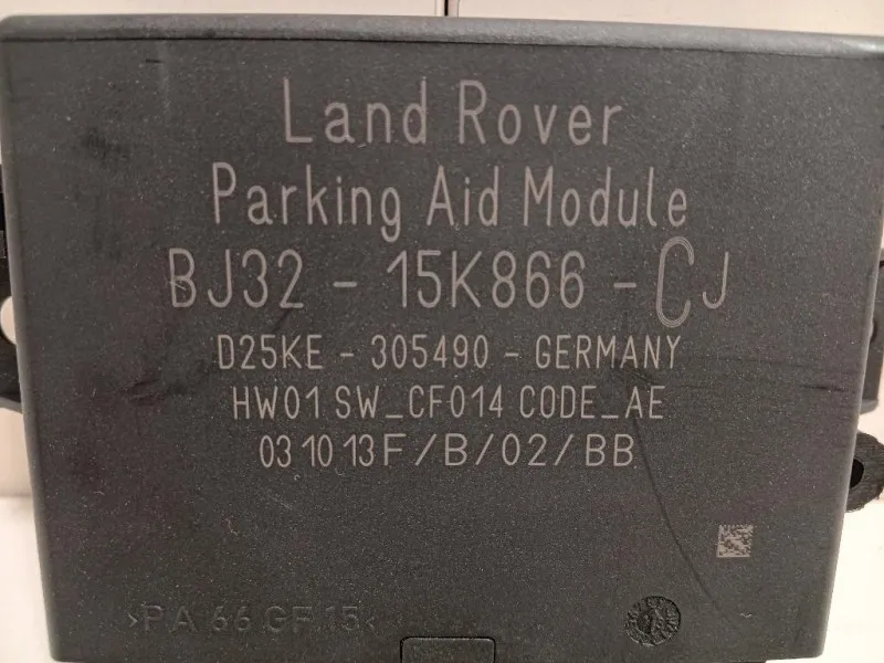Centralina Sensori Parcheggio Paraurti ANT BJ32-15K866-CJ Land Rover Range Rover Evoque I 2011