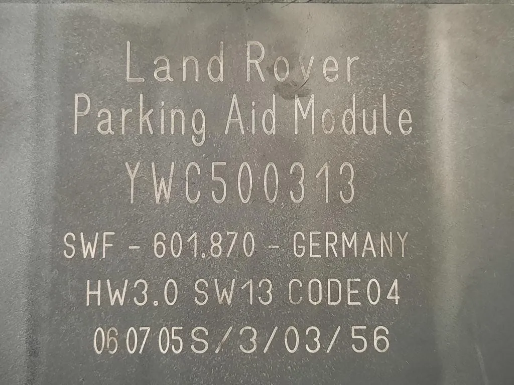 Centralina Sensori Parcheggio Paraurti ANT YWC500313 Land Rover Range Rover Sport I 2005