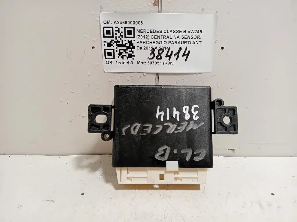 Centralina Sensori Parcheggio Paraurti ANT A2469000005 Mercedes Classe B W246 2012