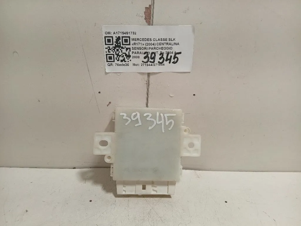 Centralina Sensori Parcheggio Paraurti ANT A1715451732 Mercedes Classe SLK R171 2004