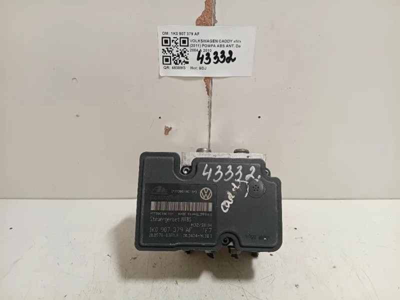 Pompa ABS ANT 1K0 907 379 AF Volkswagen Caddy IV 2011