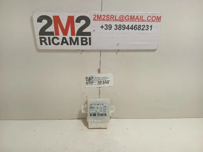 Centralina Sensori Parcheggio Paraurti ANT A1715451732 Mercedes Classe SLK R171 2004