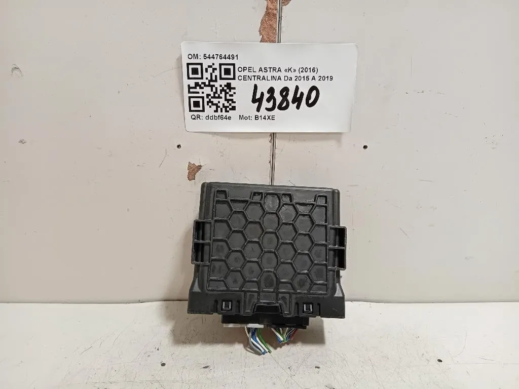 Centralina Sensori Parcheggio Paraurti ANT 544764491 Opel Astra K 2016