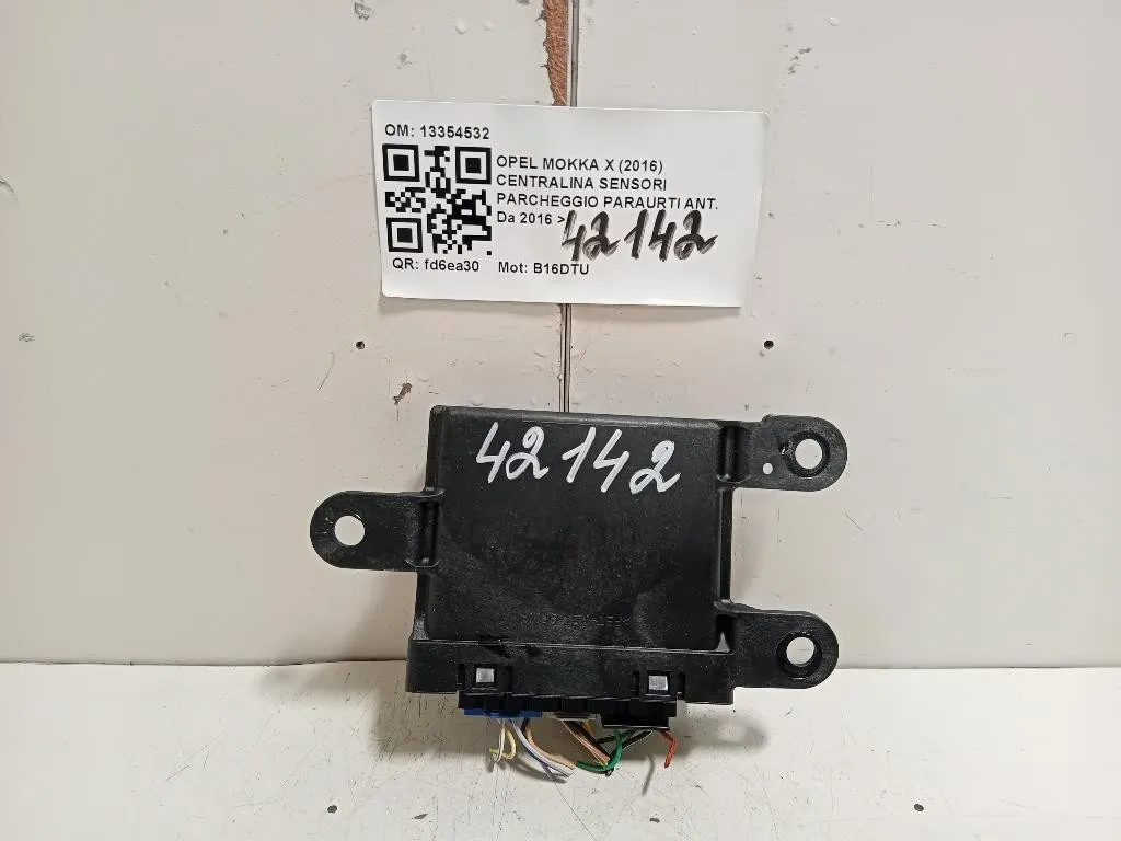 Centralina Sensori Parcheggio Paraurti ANT 13354532 Opel Mokka X 2016