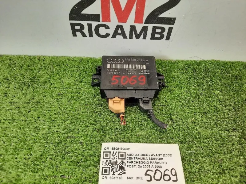 Centralina Sensori Parcheggio Paraurti POST 8E0919283D Audi A4 8ED Avant 2005