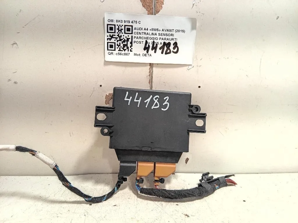 Centralina Sensori Parcheggio Paraurti POST 8K0 919 475 C Audi A4 8W5 Avant 2015