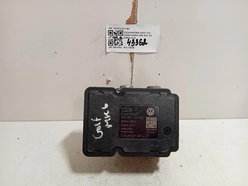 Pompa ABS ANT 1K0 614 517 BD Volkswagen GOLF VI 2009