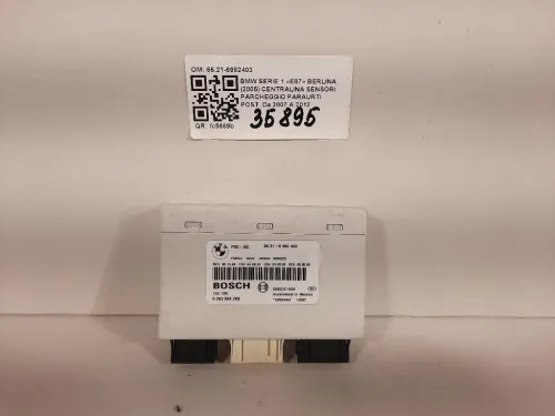 Centralina Sensori Parcheggio Paraurti POST 6621-6982403 Bmw Serie 1 E87 Berlina 2005
