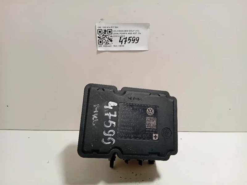 Pompa ABS ANT 1K0 614 517 BH Volkswagen GOLF VI 2009