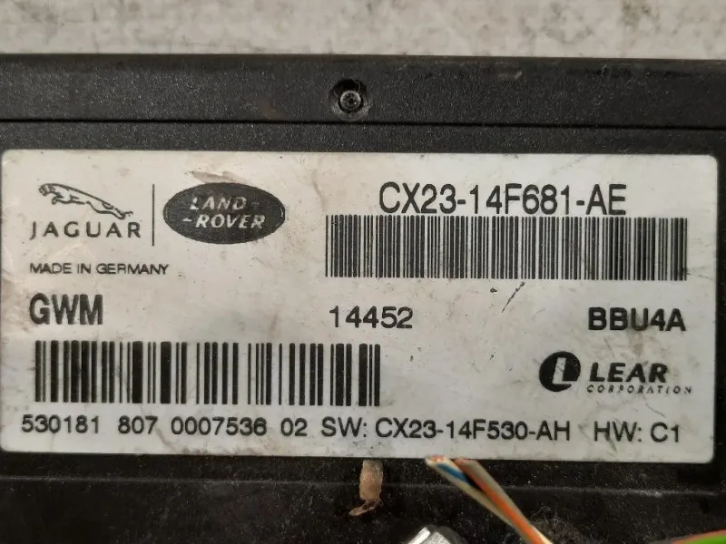 Centralina Sensori Parcheggio Paraurti POST CX23-14F681-AE Jaguar XF I 2008