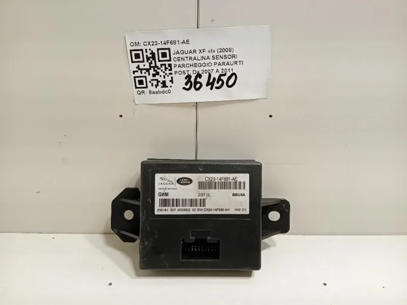Centralina Sensori Parcheggio Paraurti POST CX23-14F681-AE Jaguar XF I 2008
