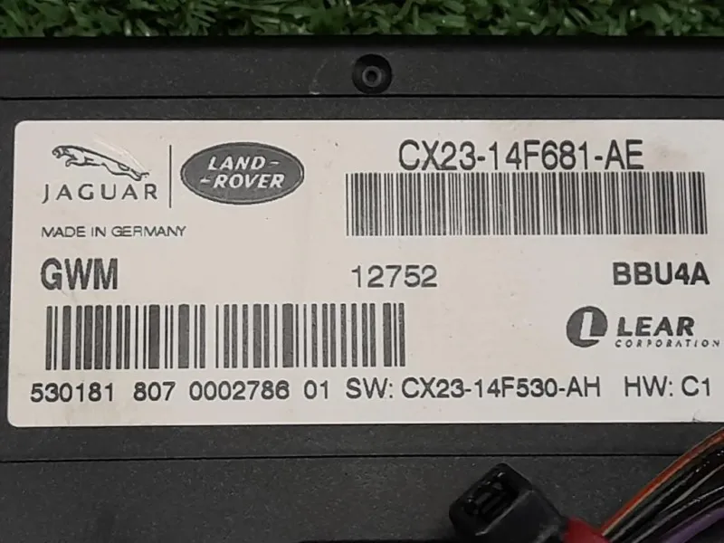 Centralina Sensori Parcheggio Paraurti POST CX23-14F681-AE Jaguar XF I 2008