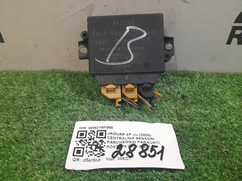 Centralina Sensori Parcheggio Paraurti POST 9W8315K866 Jaguar XF I 2008