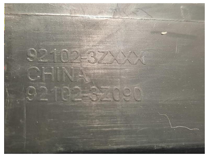 Proiettore ANT DX 92102-3Z100 Hyundai I40 CW 2015