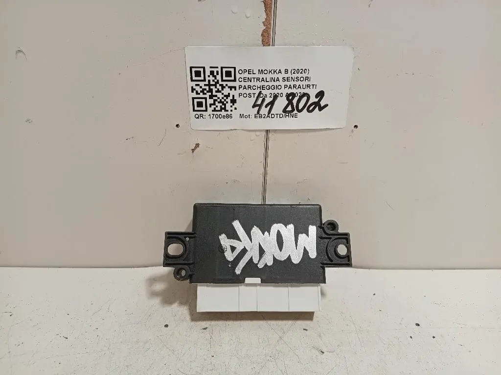 Centralina Sensori Parcheggio Paraurti POST 9842516380 Opel Mokka B 2020