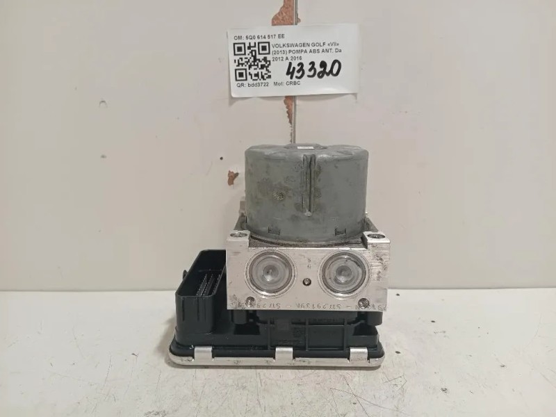 Pompa ABS ANT 5Q0 614 517 EE Volkswagen GOLF VII 2013