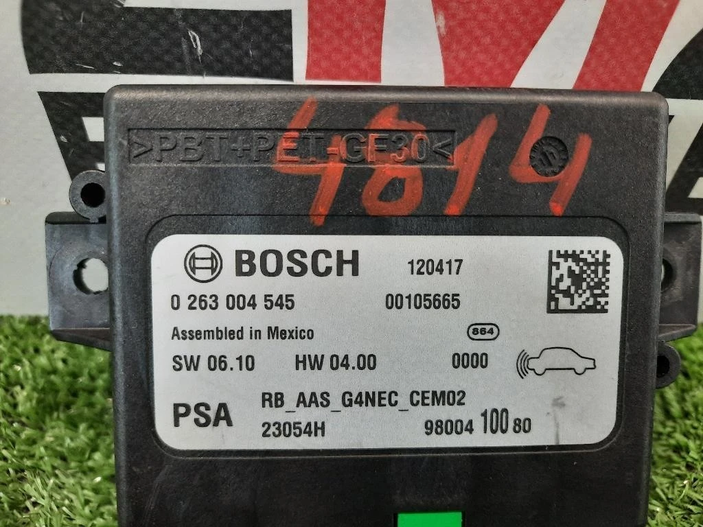 Centralina Sensori Parcheggio Paraurti POST 9800410080 Peugeot 208 I 2012