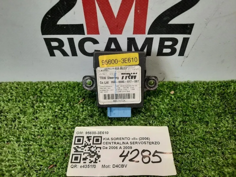 Centralina Servosterzo 95600-3E610 Kia Sorento II 2006