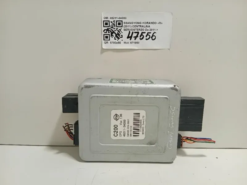 Centralina Servosterzo 46211-34000 Ssangyong Korando III 2011