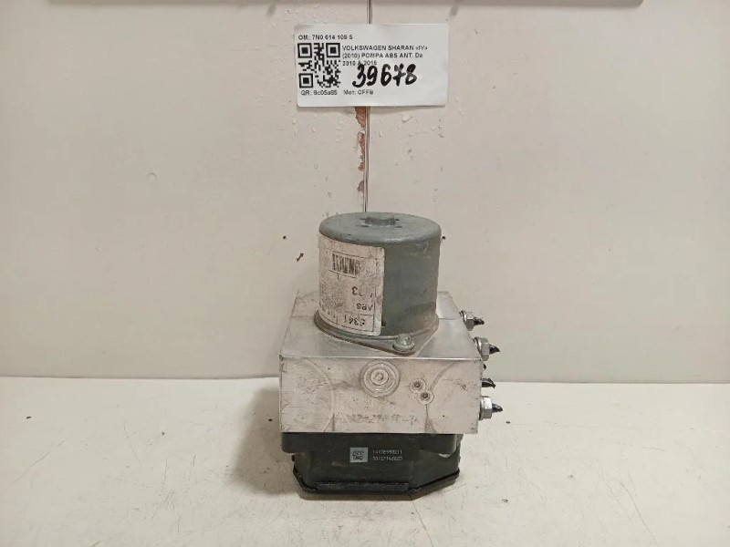 Pompa ABS ANT 7N0 614 109 S Volkswagen Sharan IV 2010