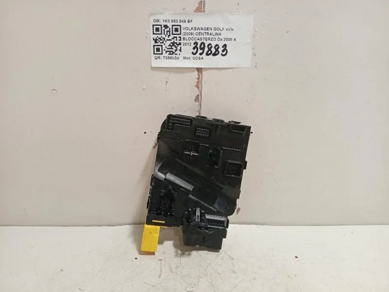 Centralina Servosterzo 1K0 953 549 BF 1K0953549BF Volkswagen GOLF VI 2009