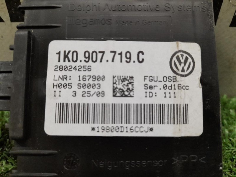 Centralina Sistema Antifurto 1K0907719C Audi A3 8PA Sportback 2008