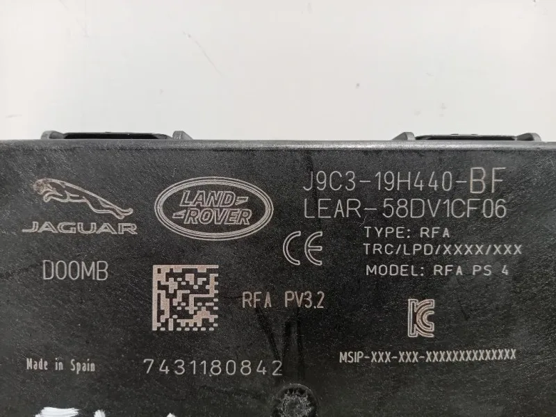 Centralina Sistema Antifurto J9C3-19H440-BF Jaguar E-pace 2017