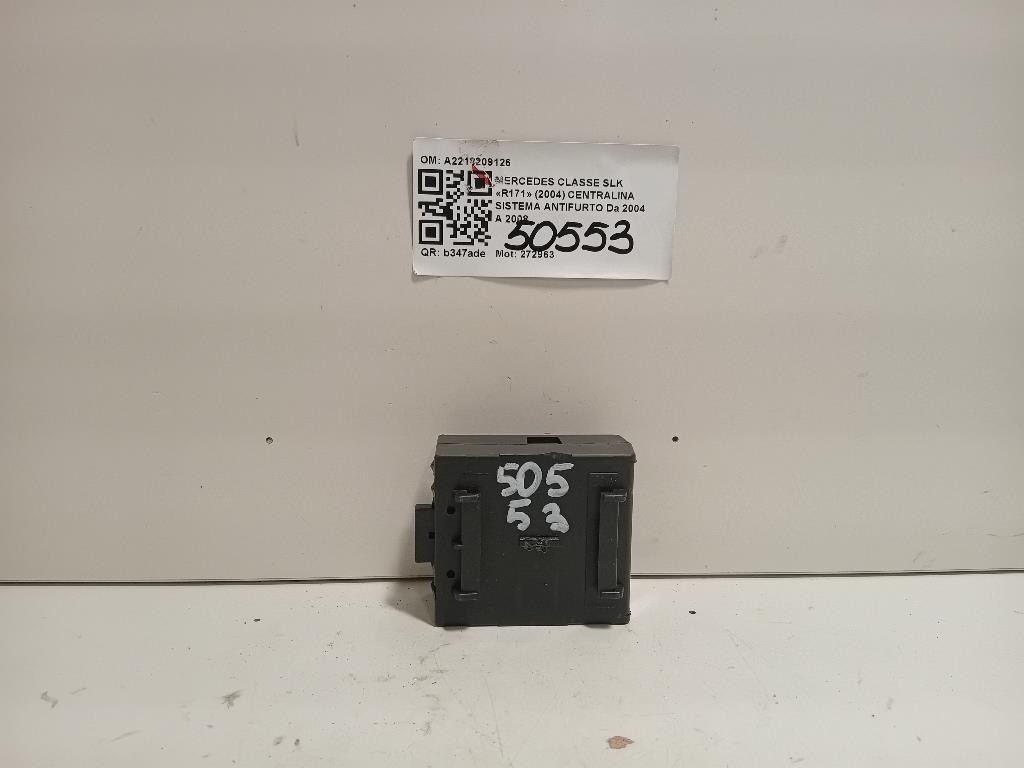 Centralina Sistema Antifurto A2218209126 Mercedes Classe SLK R171 2004