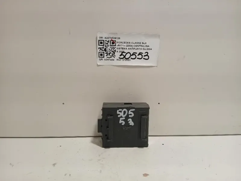 Centralina Sistema Antifurto A2218209126 Mercedes Classe SLK R171 2004