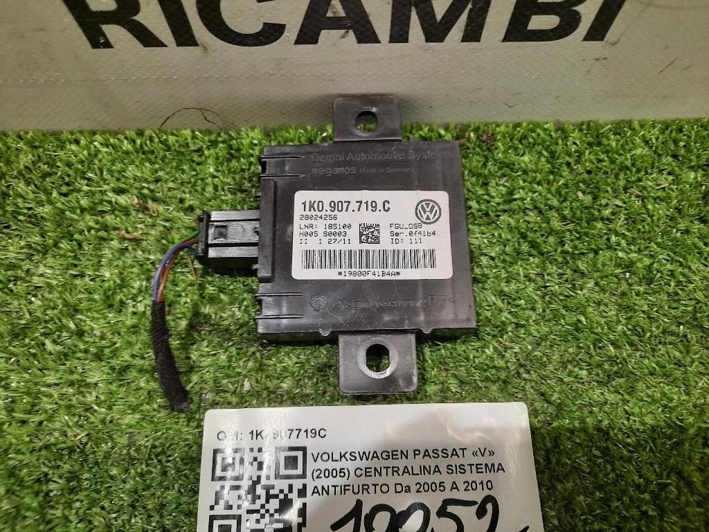 Centralina Sistema Antifurto 1K0907719C Volkswagen Passat V 2005