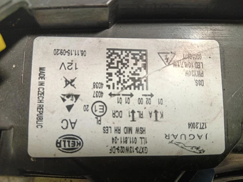 Proiettore ANT DX GX73-13W029-DE Jaguar XE 2015