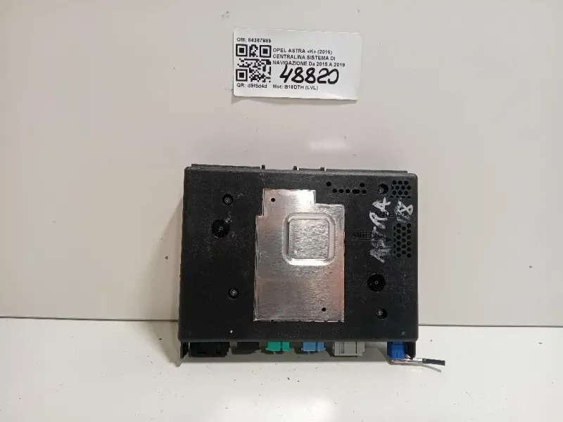 Centralina Sistema DI Navigazione 84387989 Opel Astra K 2016