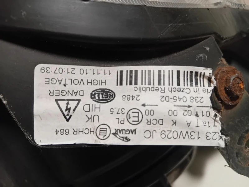 Proiettore ANT DX C2Z30856 Jaguar XF I 2008