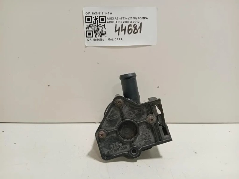 Pompa Acqua 8K0 819 147 A Audi A5 8T3 2008