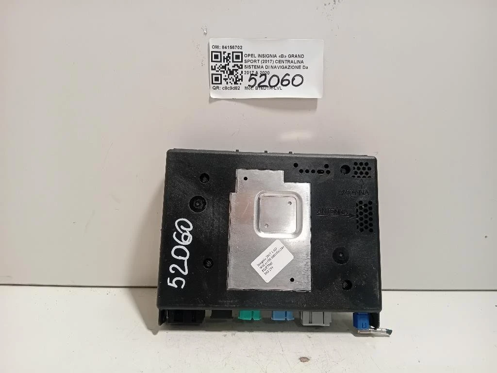 Centralina Sistema DI Navigazione 84156702 Opel Insignia B Grand Sport 2017