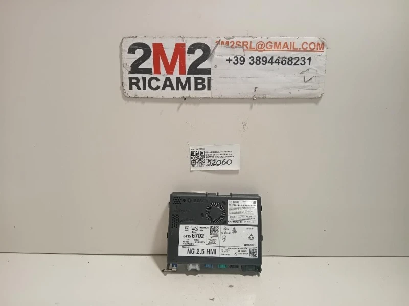 Centralina Sistema DI Navigazione 84156702 Opel Insignia B Grand Sport 2017