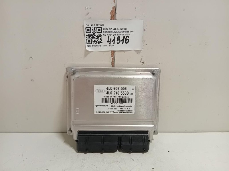 Centralina Sospensioni AD ARIA 4L0 907 553 Audi Q7 4LB 2006