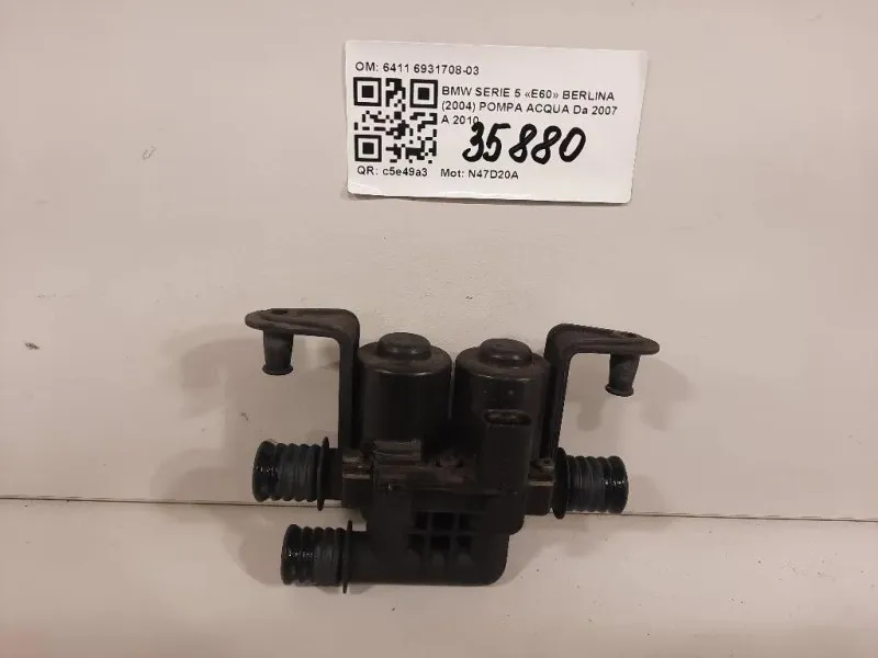 Pompa Acqua 6411 6931708-03 Bmw Serie 5 E60 Berlina 2004