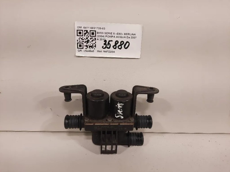 Pompa Acqua 6411 6931708-03 Bmw Serie 5 E60 Berlina 2004